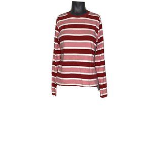 Gap Woman’s Vintage Pink Ombre Striped Top